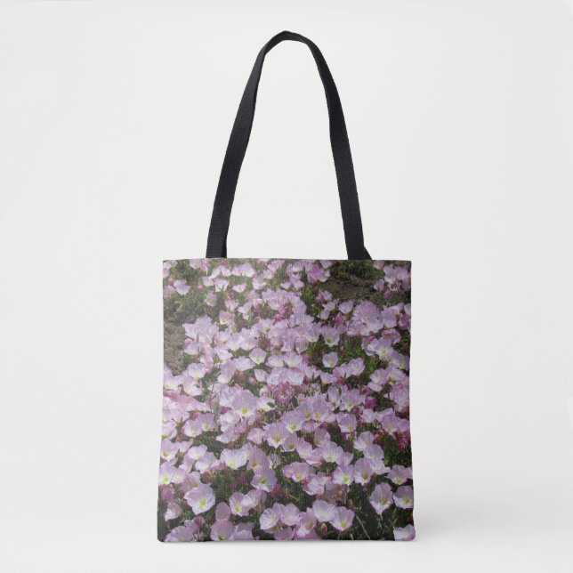 Tote Tag (ao) - Feld der Primrosen Tasche (Vorderseite)