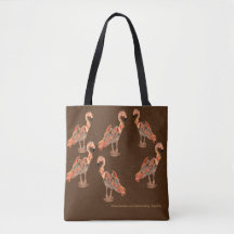 Tote Tag : Flamingo's