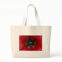 Tote Tag Red Blume