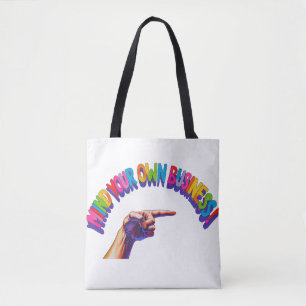 Tote Tasche - Denken Sie an Ihr eigenes Geschäft.