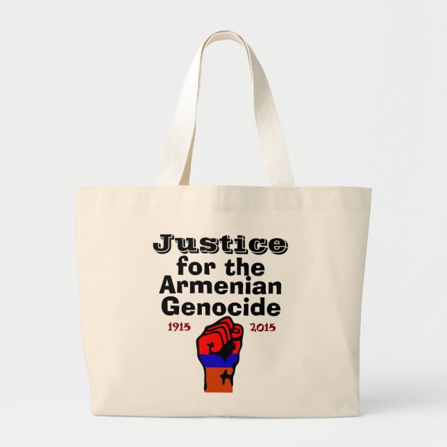 Tote Tasche für den armenischen Völkermord (Vorne)