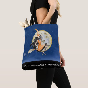 Tote Tasche, Hexe's Sweet Ride Tasche