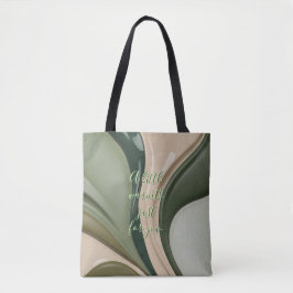 Tote-Tasche in abstrakter Grafik Tasche