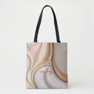 Tote-Tasche in abstrakter Grafik Tasche