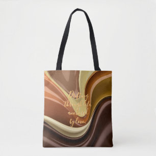 Tote-Tasche in abstrakter Grafik Tasche