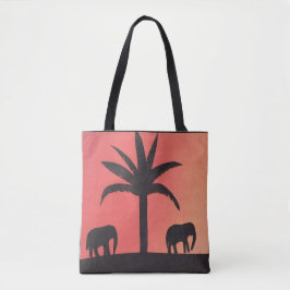 Tote Tasche mit Elefantendesign