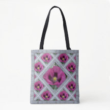 Tote-Tasche mit Lila Pflücken