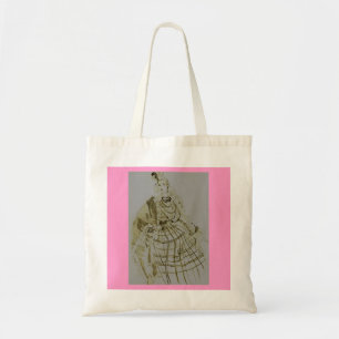 Tote Tasche mit modischer Lady Design