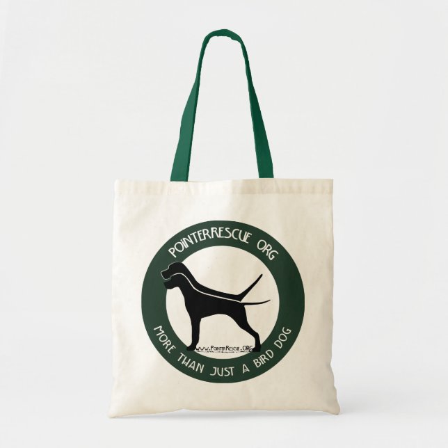 Tote Tasche mit Pointer Rescue Organisation (PRO) (Vorne)