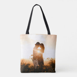 Tote Tasche mit zweiseitigen personalisierten Bild