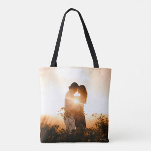 Tote Tasche mit zweiseitigen personalisierten Bild