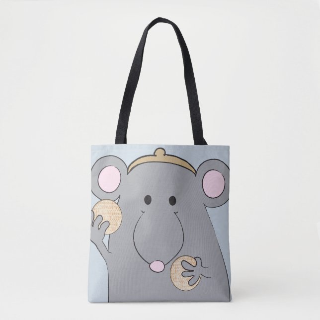 Tote Tasche, Pessach Happy Medium Bag Tasche (Vorderseite)