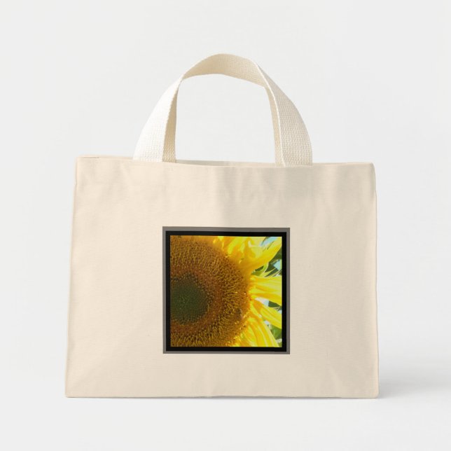 Tote Tasche - Sonnenblume (Vorne)