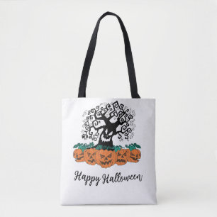 Tote Tasche zu Halloween