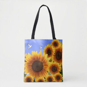 Tote-Tüten-Sonnenblumen Tasche