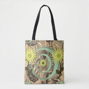 Tote-Tüten-Sonnenblumen Tasche