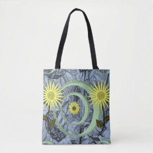 Tote-Tüten-Sonnenblumen Tasche