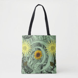 Tote-Tüten-Sonnenblumen Tasche