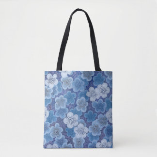 ToteKasho Sansui Japanische Vintage-Muster-Tasche Tasche