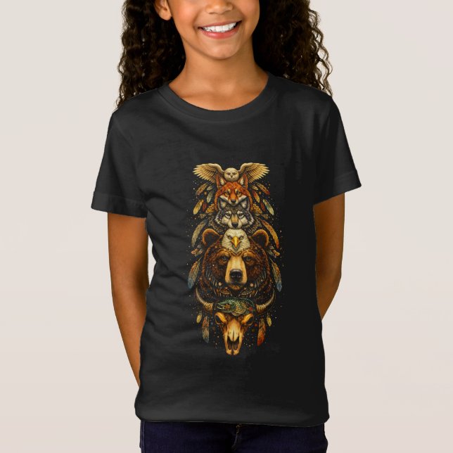 Totem Aufsteigend T-Shirt (Vorderseite)
