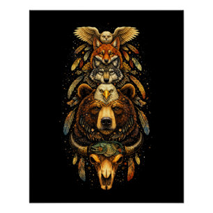 Totem-Aufstieg Poster