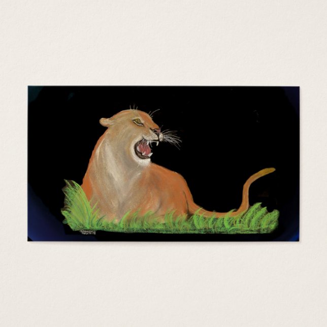 totem - cougar (Devant)