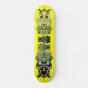 Totem der Monster Skateboard