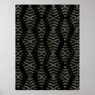 Totem - Ken Gage Abstrakte Kunst Poster