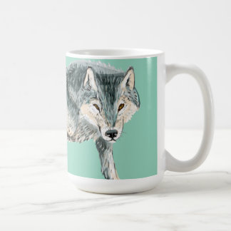 Totem polar wolf kaffeetasse