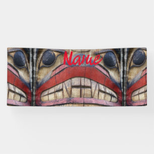 Totem Pole Face Thunder_Cove Banner