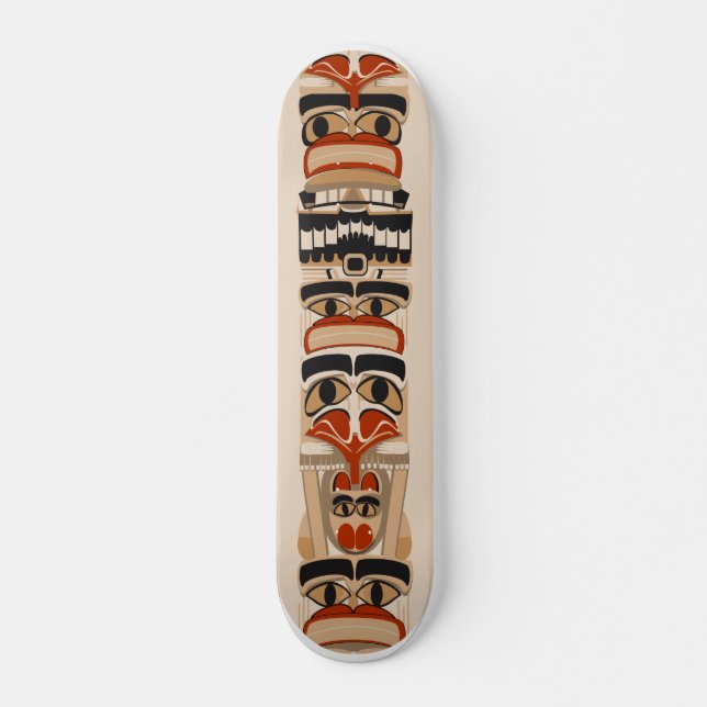 Totem-Pole-Skate Skateboard (Vorne)