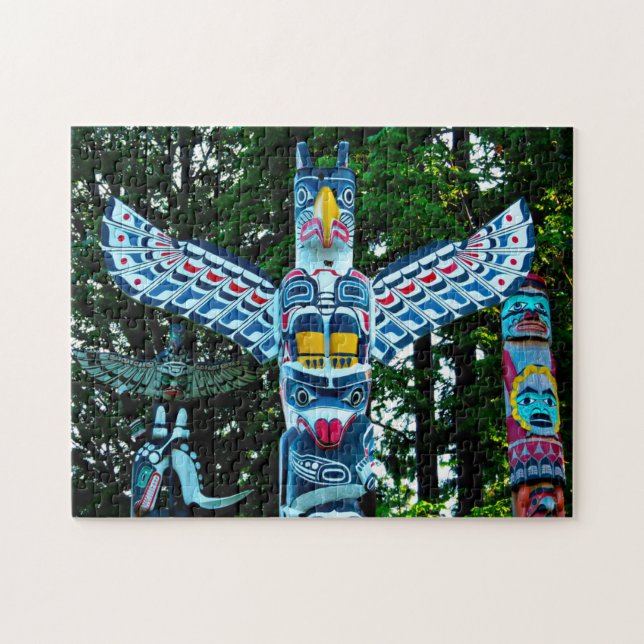 Totem Pole Vancouver. (Horizontal)