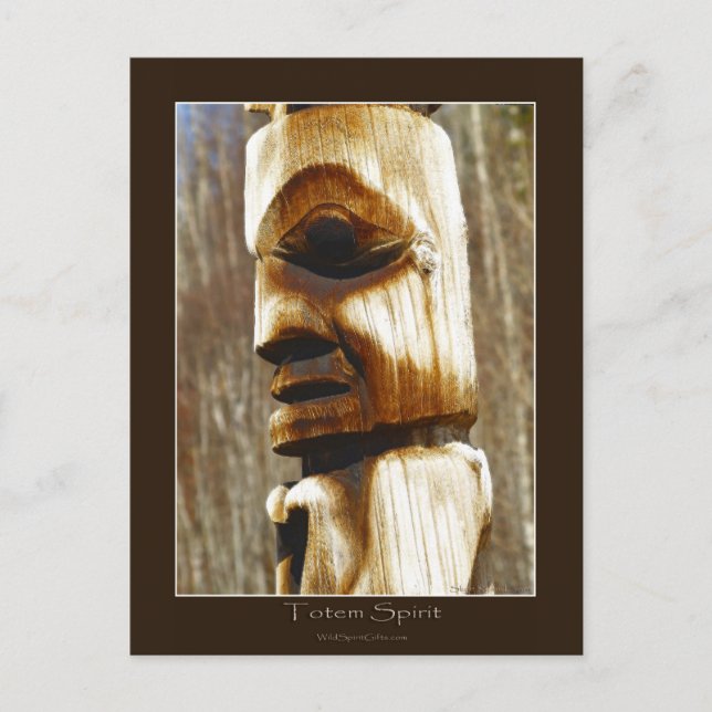 TOTEM SPIRIT Art Collection Postkarte (Vorderseite)