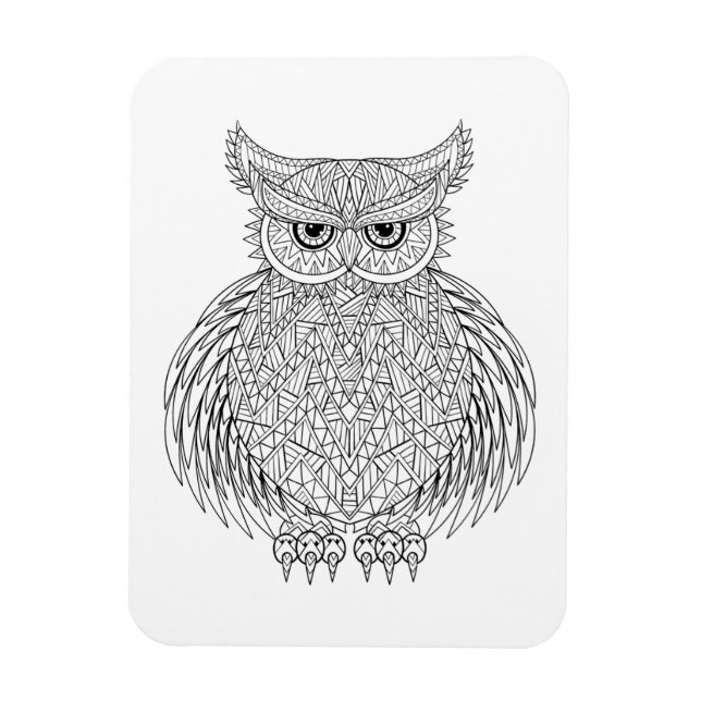 Totem von Inspiriert Vogelgeflügel Magnet (Vertikal)