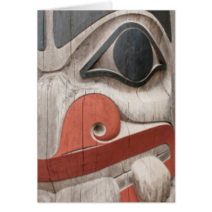 Totempfähle im Haida Heritage Centre Museum