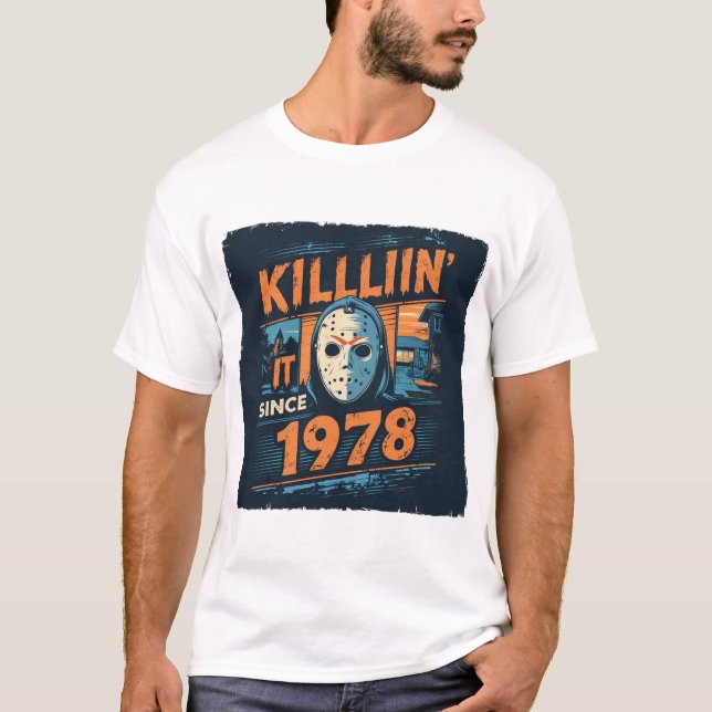 Töten seit 1978 - Michael Myers T-Shirt (Vorderseite)