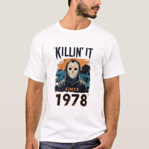 Töten seit 1978 - Michael Myers vintage Halloween T-Shirt