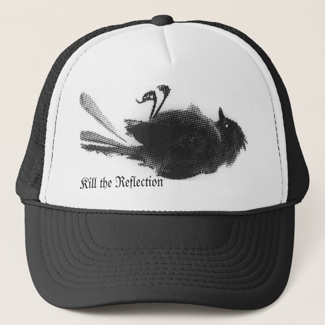 Töten Sie die Reflexion - toten Vogel Truckerkappe (Vorderseite)