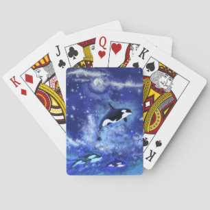 Töten von Walen auf Vollmond Spielkarten