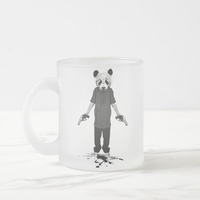 Tötender Panda Mattglastasse (Links)