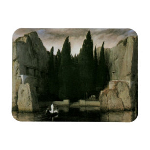 Toteninsel von Arnold Böcklin, Symbolismus-Kunst Magnet