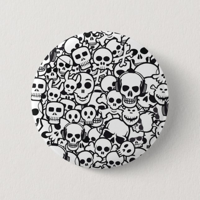 totenkopf button (Vorderseite)