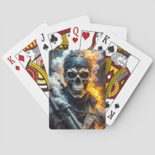 Totenkopf des Schreckens Spielkarten