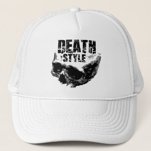 Totenkopf-Design im Death Style Truckerkappe