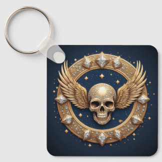 💀Totenkopf-Emblem für gotische Dekoration  Schlüsselanhänger