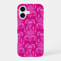 Totenkopf-Flamme-Damaskus in Bubblegum-Pink auf Ho