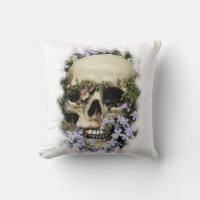 Totenkopf - Gothic / Kissen