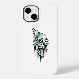 Totenkopf-Hoodie und Sonnenbrille Phone Case – Edl iPhone 14 Hülle