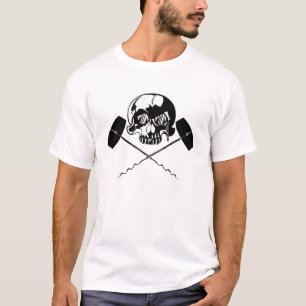 Totenkopf & Korkenzieher T-Shirt