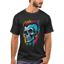 Totenkopf Lustiges Kostüm Graffiti Kunst